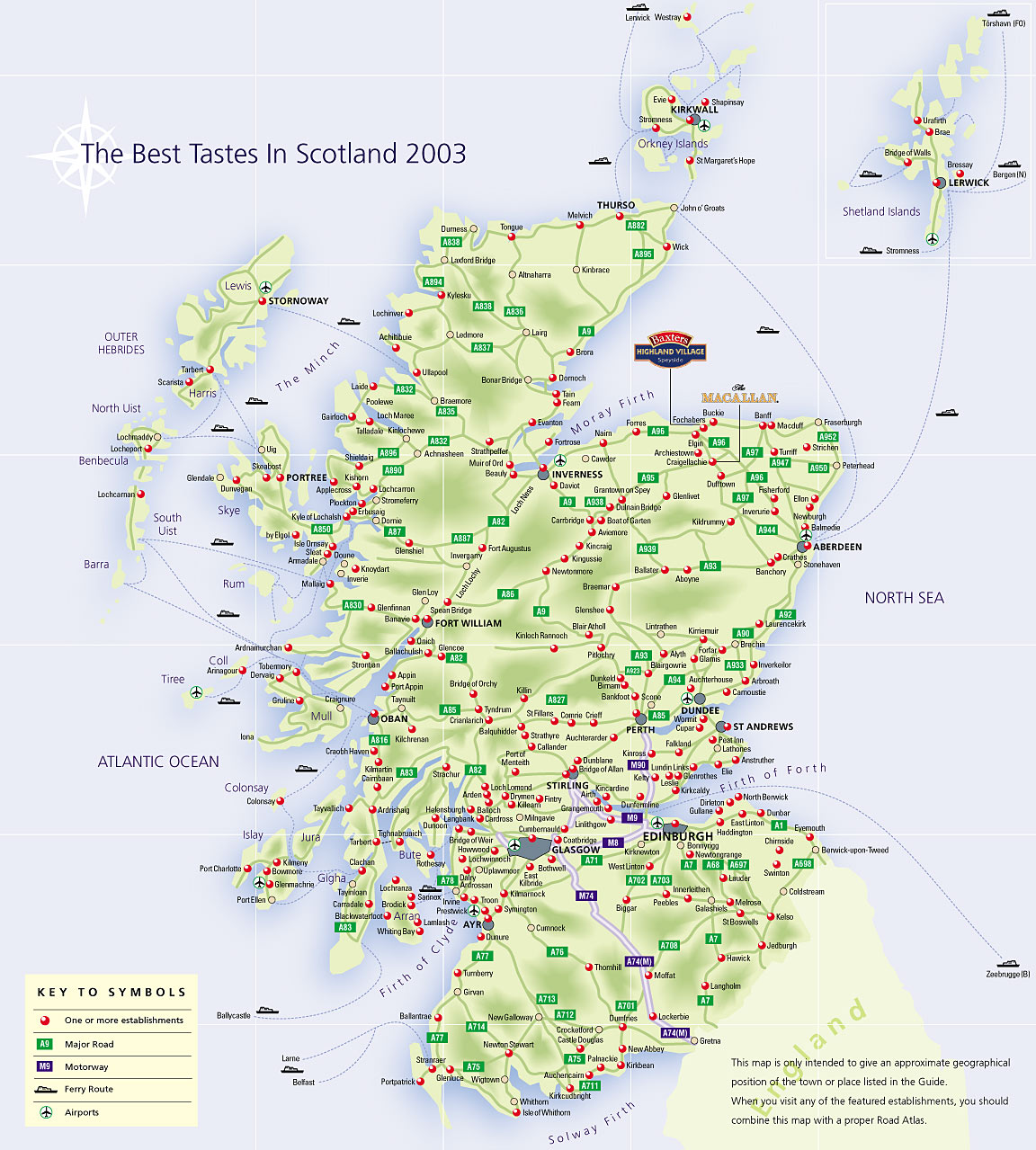 Map Scotland