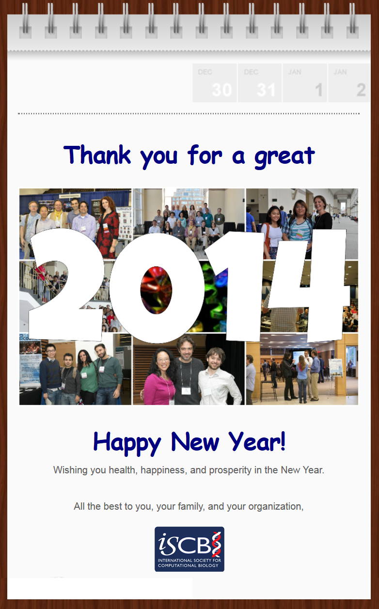 Thank you for a great 2014!