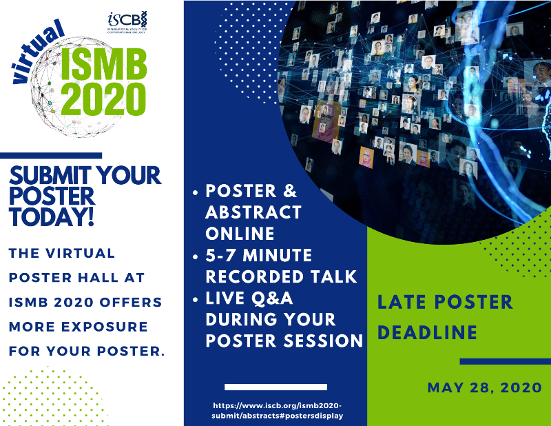 ISMB 2020 Final Call for Late Posters