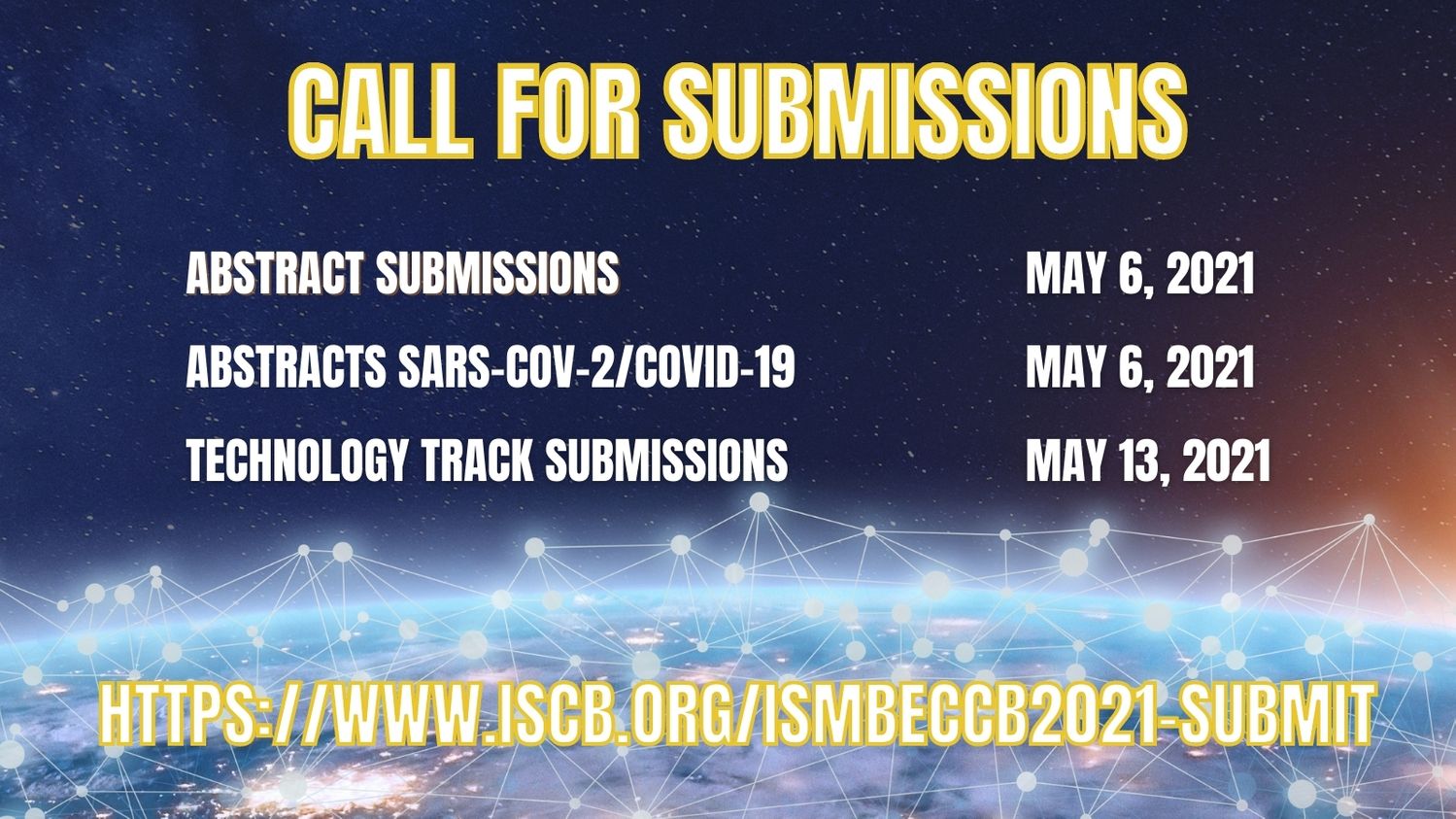 ISMB/ECCB 2021: Call for Submissions!