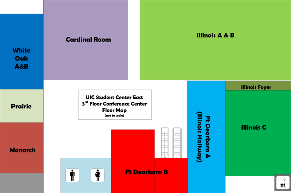 SCE 3rd Floor Conference Center Floor Map