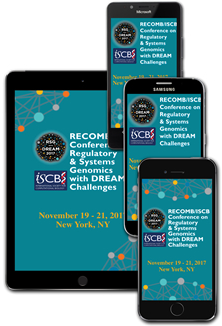 Download the RECOMB/ISCB RSG with Dream 2017 MOBILE APP!