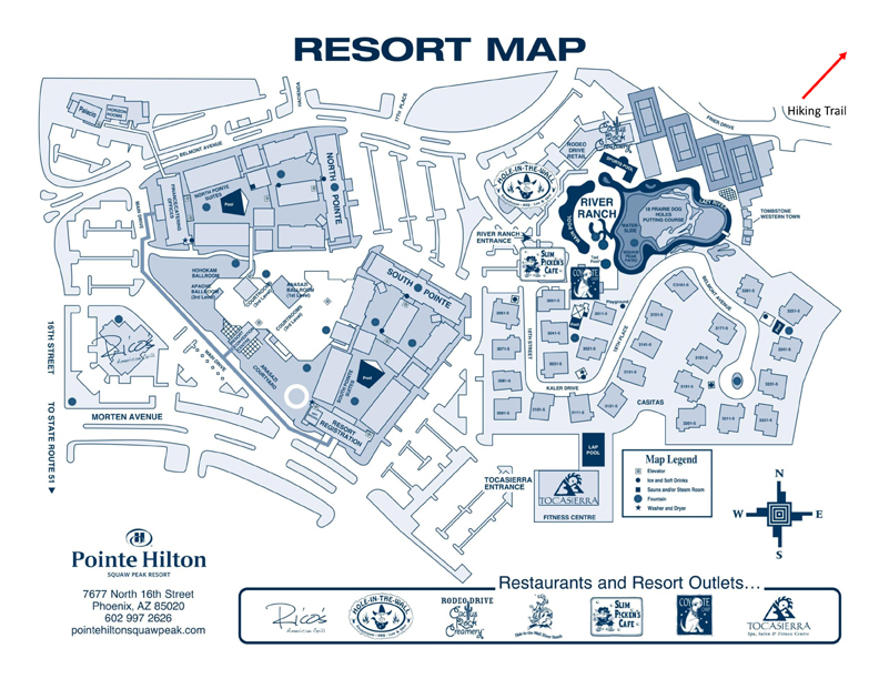 Resort map