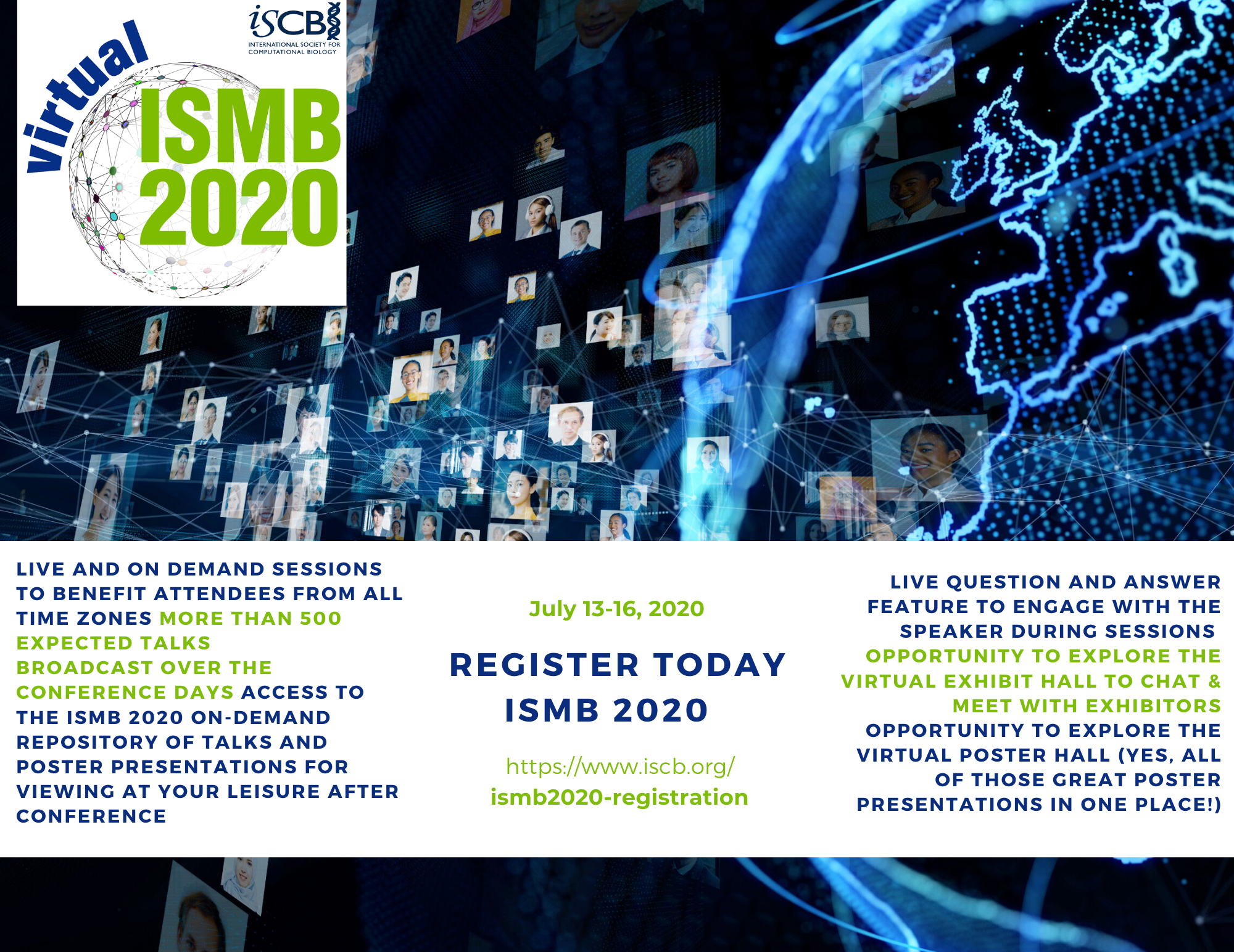 ISMB 2020 Virtual Conference Registration