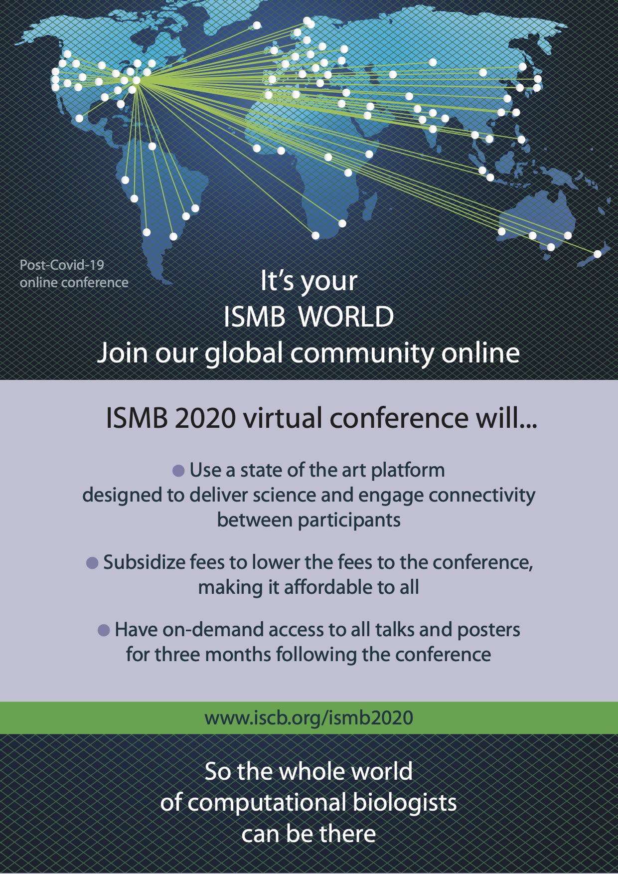  ISMB 2020  July 13 - 16, 2020