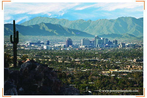 Phoenix Skyline, by Peter Jordan Photo