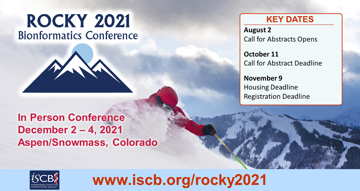 2021 ISCB Rocky Mountain Bioinformatics Conference (ROCKY) In-person