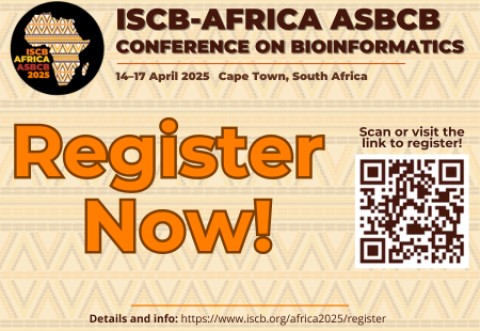ISCB-Africa ASBCB 2025: Registration Open
