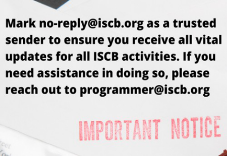Whitelist no-reply@iscb.org